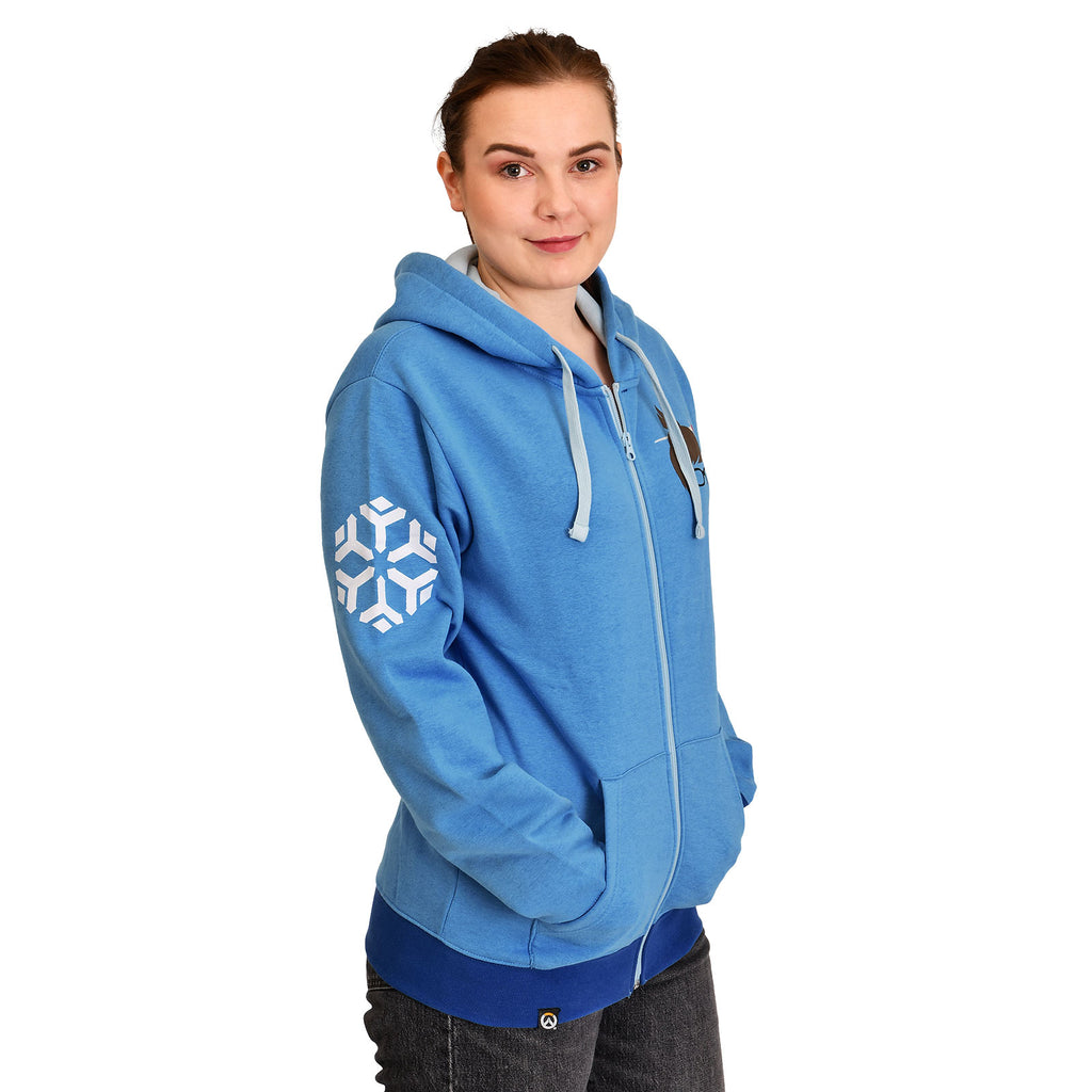 Image produit Overwatch - Mei Ultimate Sweat à Capuche Bleu