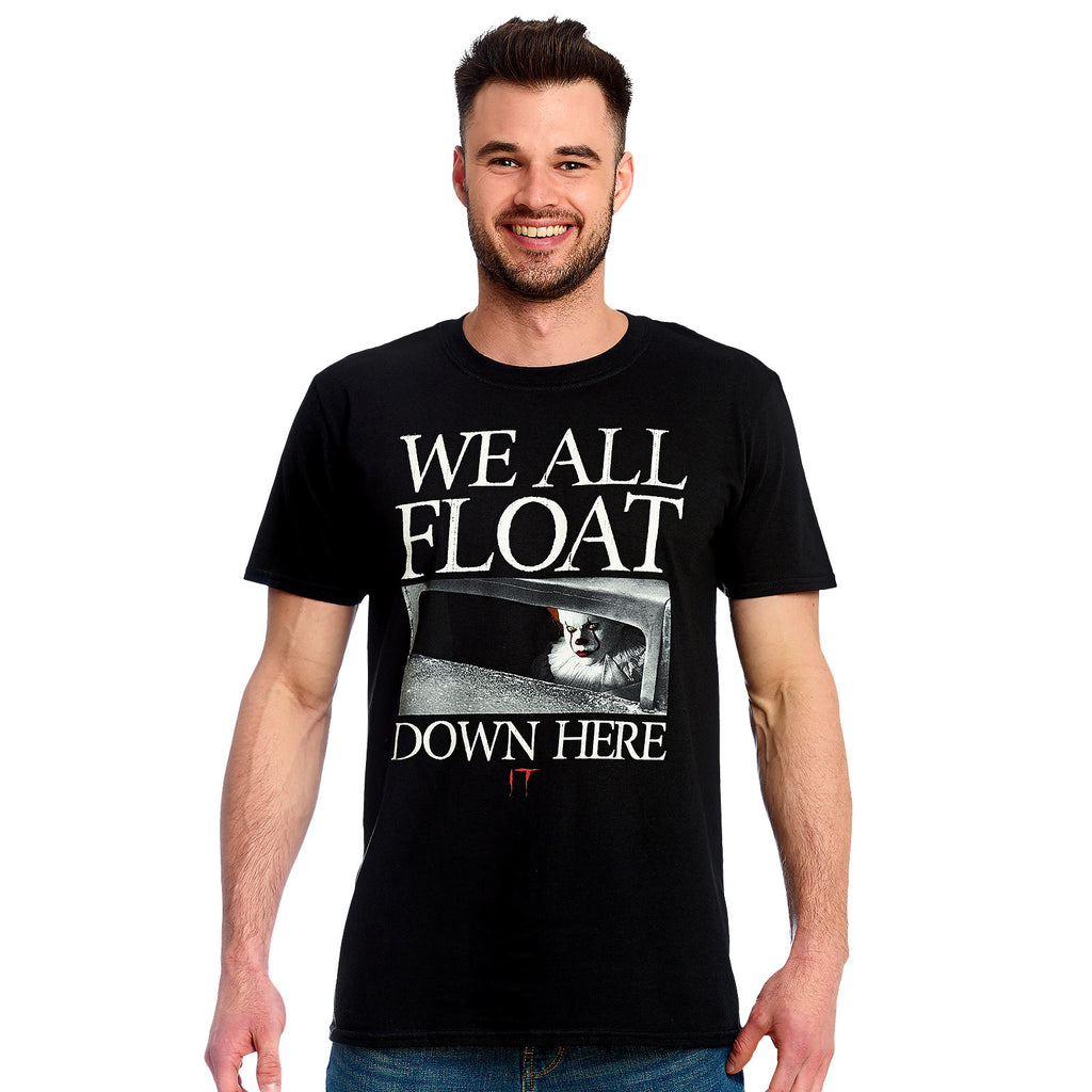 Image produit Stephen King's ÇA - T-shirt Pennywise Nous flottons tous ici