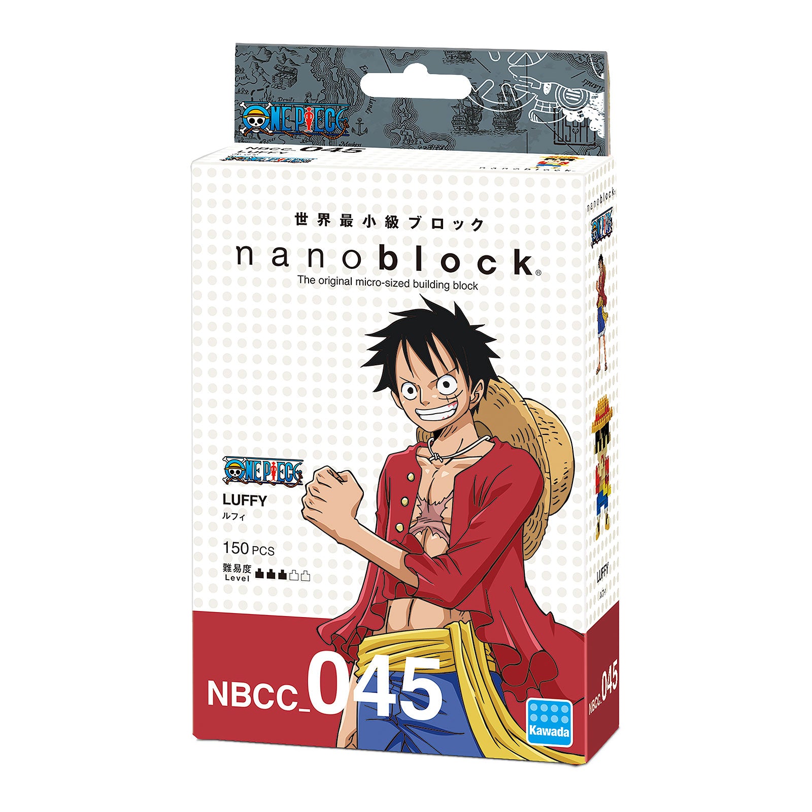 Image produit One Piece - Luffy nanoblock Mini Figure de Construction