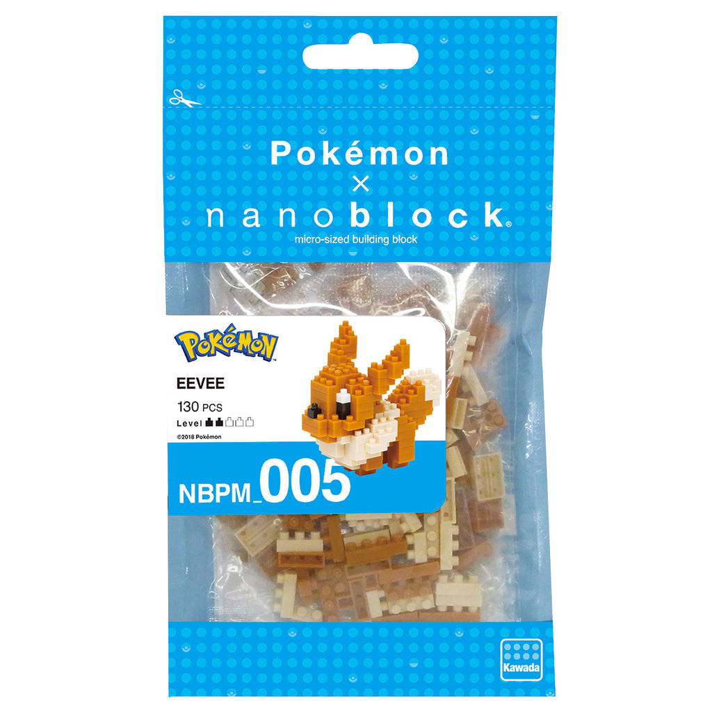 Image produit Pokemon - Figurine Mini Bloc de Construction nanoblock Eevee