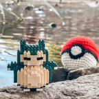 Image produit Pokemon - Figurine de construction mini nanoblock de Ronflex
