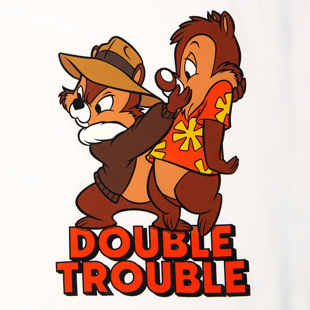 Image produit Chip et Dale - Double Trouble T-shirt femme blanc