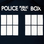 Image produit Doctor Who - Tardis Police Box Hoodie bleu