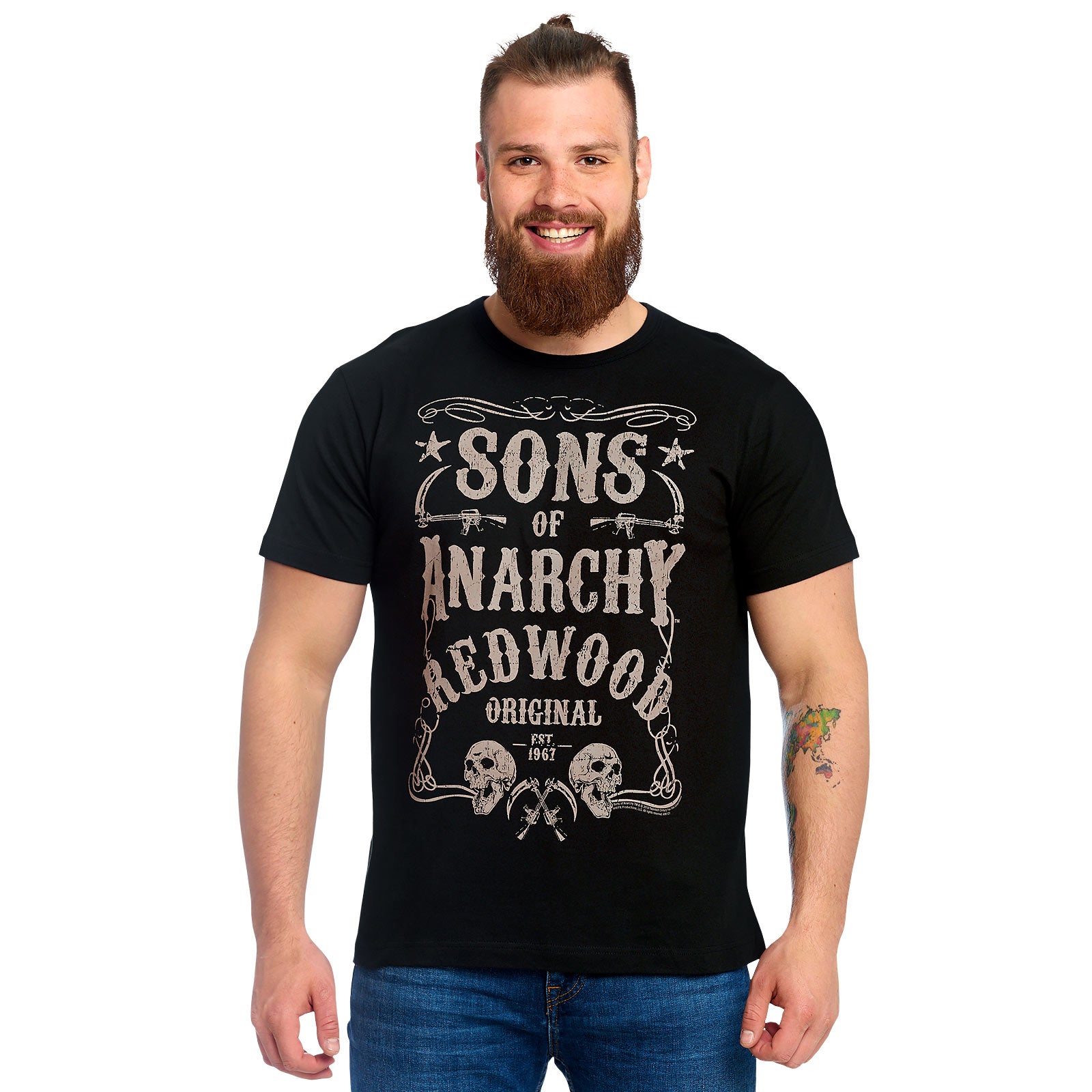 Image produit Sons of Anarchy - Redwood Original Est. 1967 T-Shirt noir