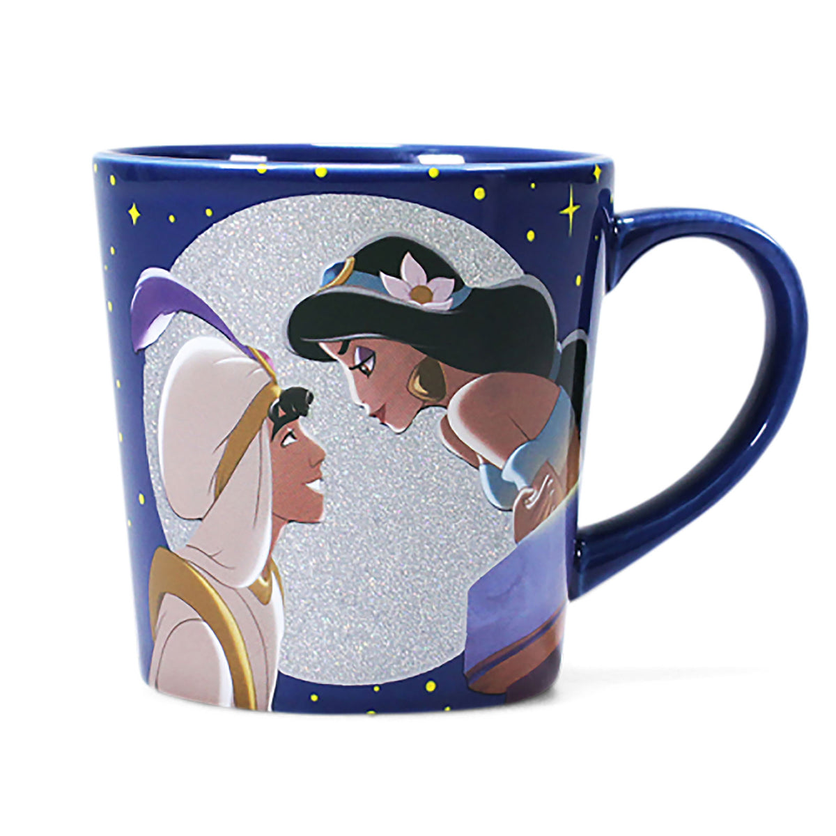 Image produit Tasse à paillettes Aladdin et Jasmine