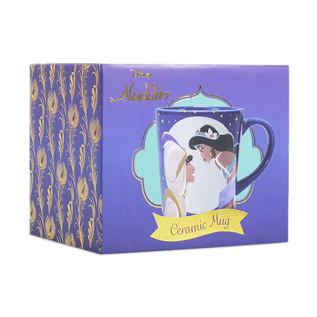 Image produit Tasse à paillettes Aladdin et Jasmine