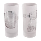 Image produit Star Wars - Ensemble de verres Étoile de la Mort et AT-AT Walker
