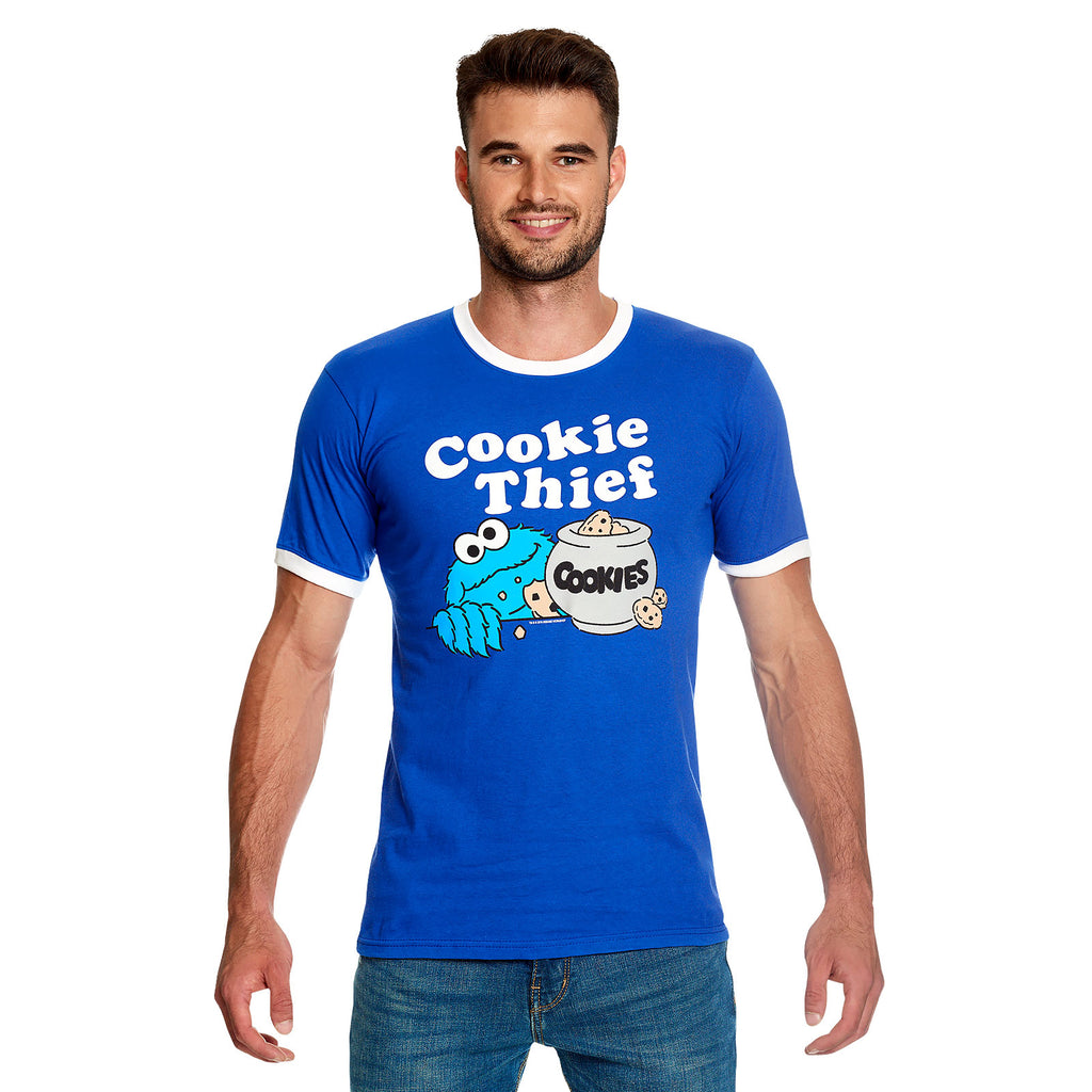 Image produit Sesame Street - T-Shirt Cookie Thief bleu