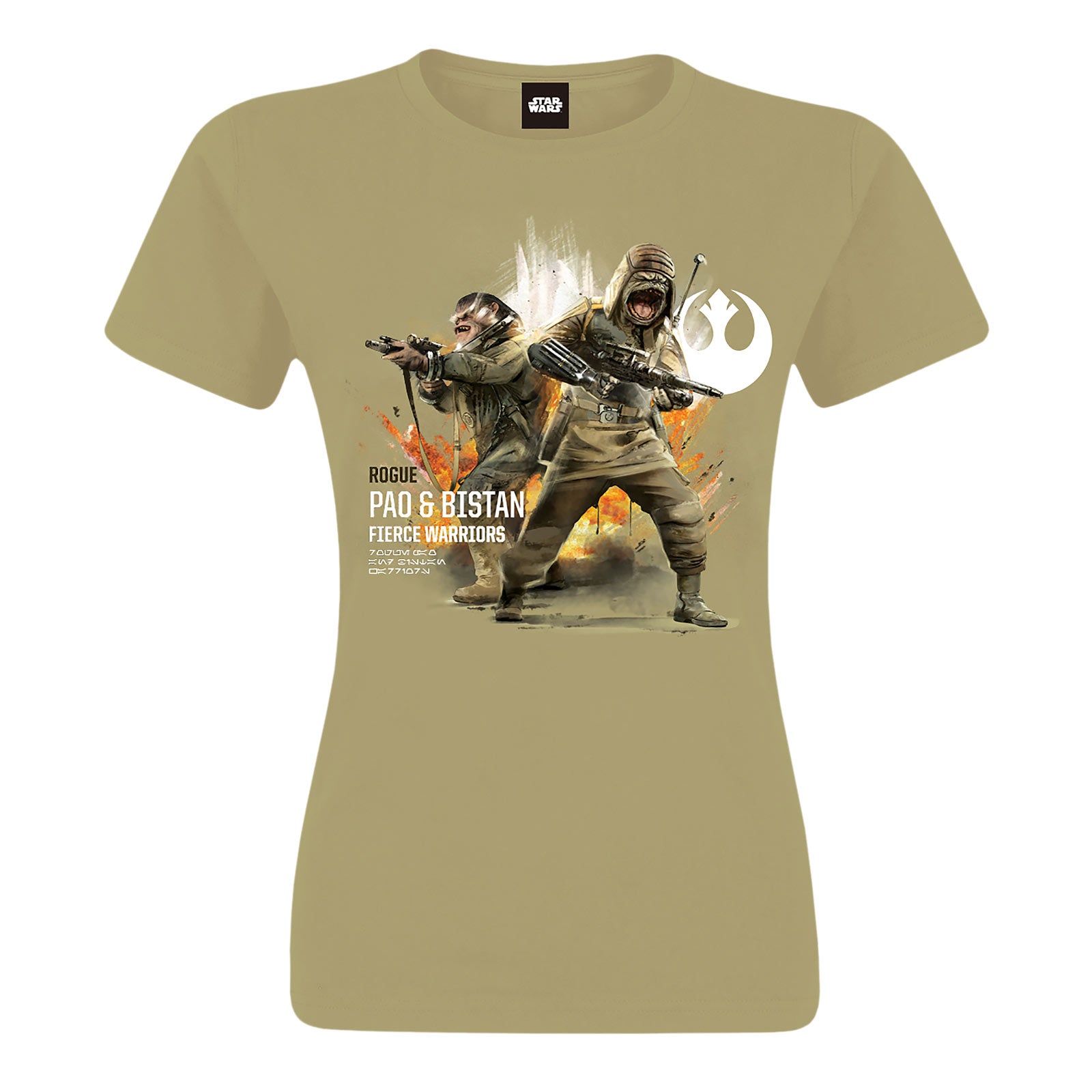 Image produit Star Wars - T-shirt beige Pao & Bistan