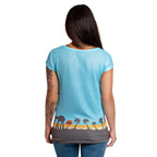 Image produit Star Wars - T-shirt Scarif pour femmes bleu
