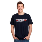 Image produit Top Gun - T-shirt logo bleu