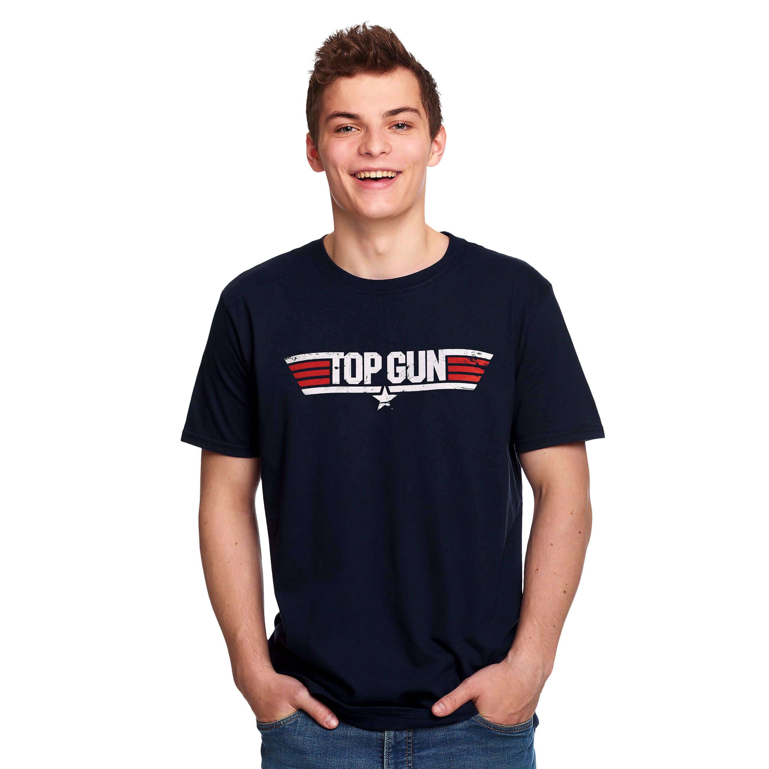 Image produit Top Gun - T-shirt logo bleu