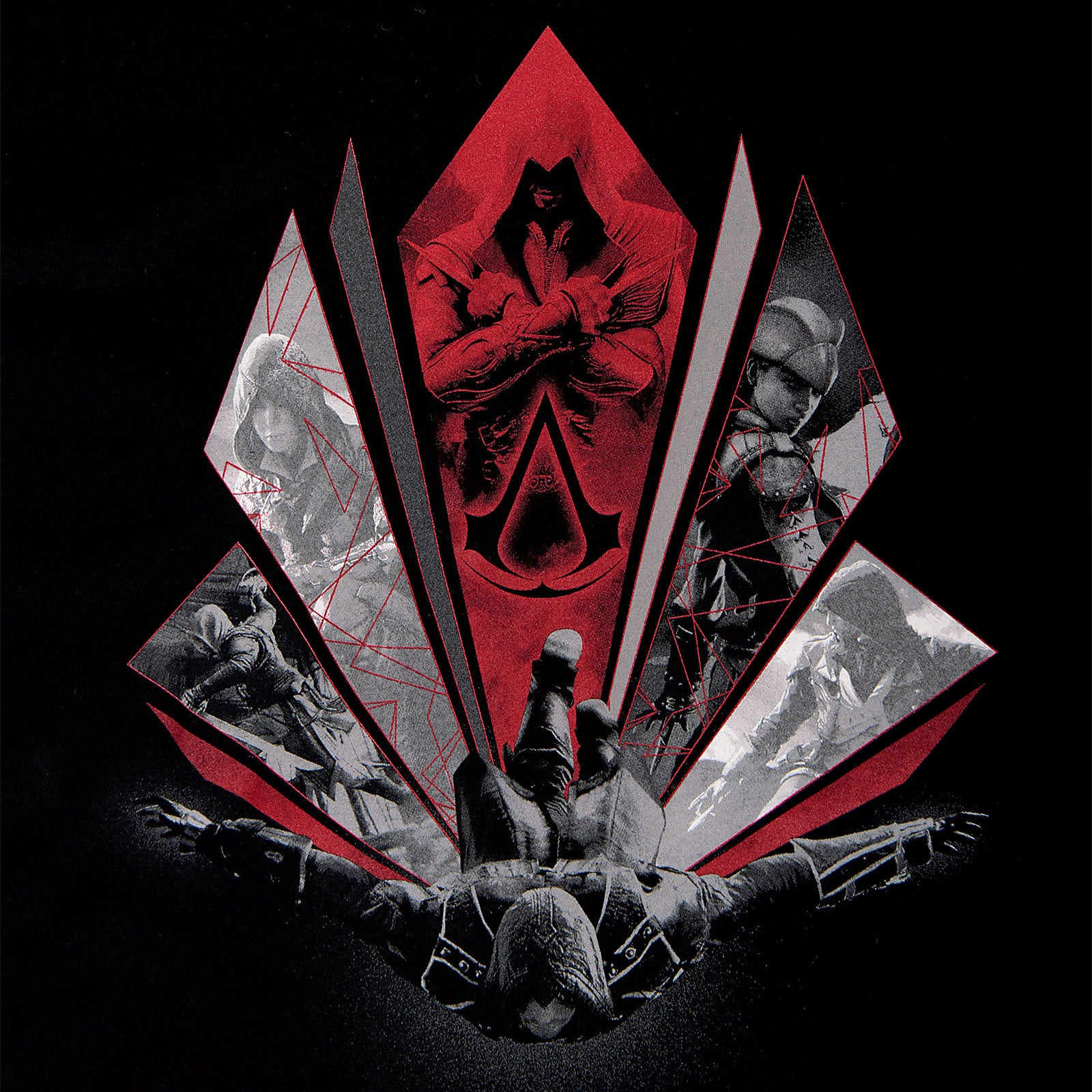 Image produit Assassins Creed - T-Shirt Eagle Dive noir