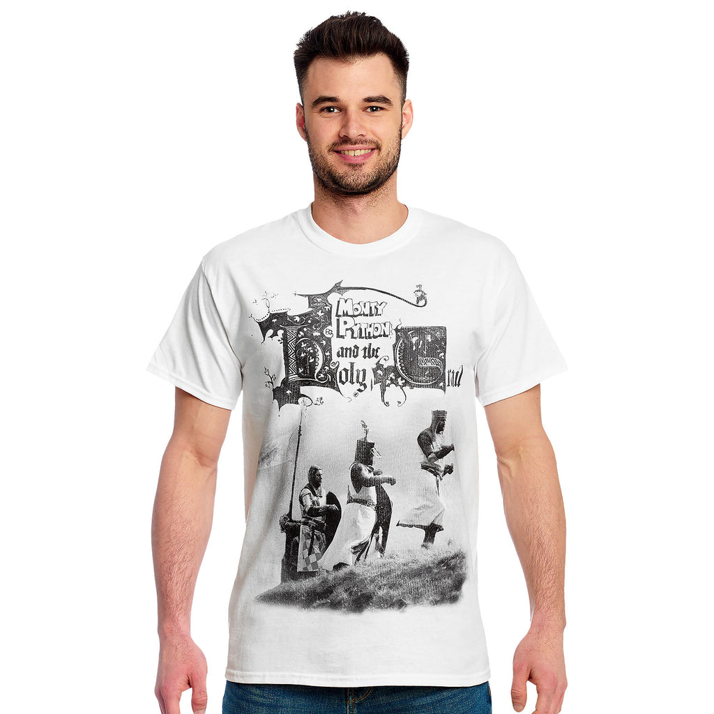 Image produit Monty Python - Les Chevaliers de la Noix de Coco T-Shirt blanc