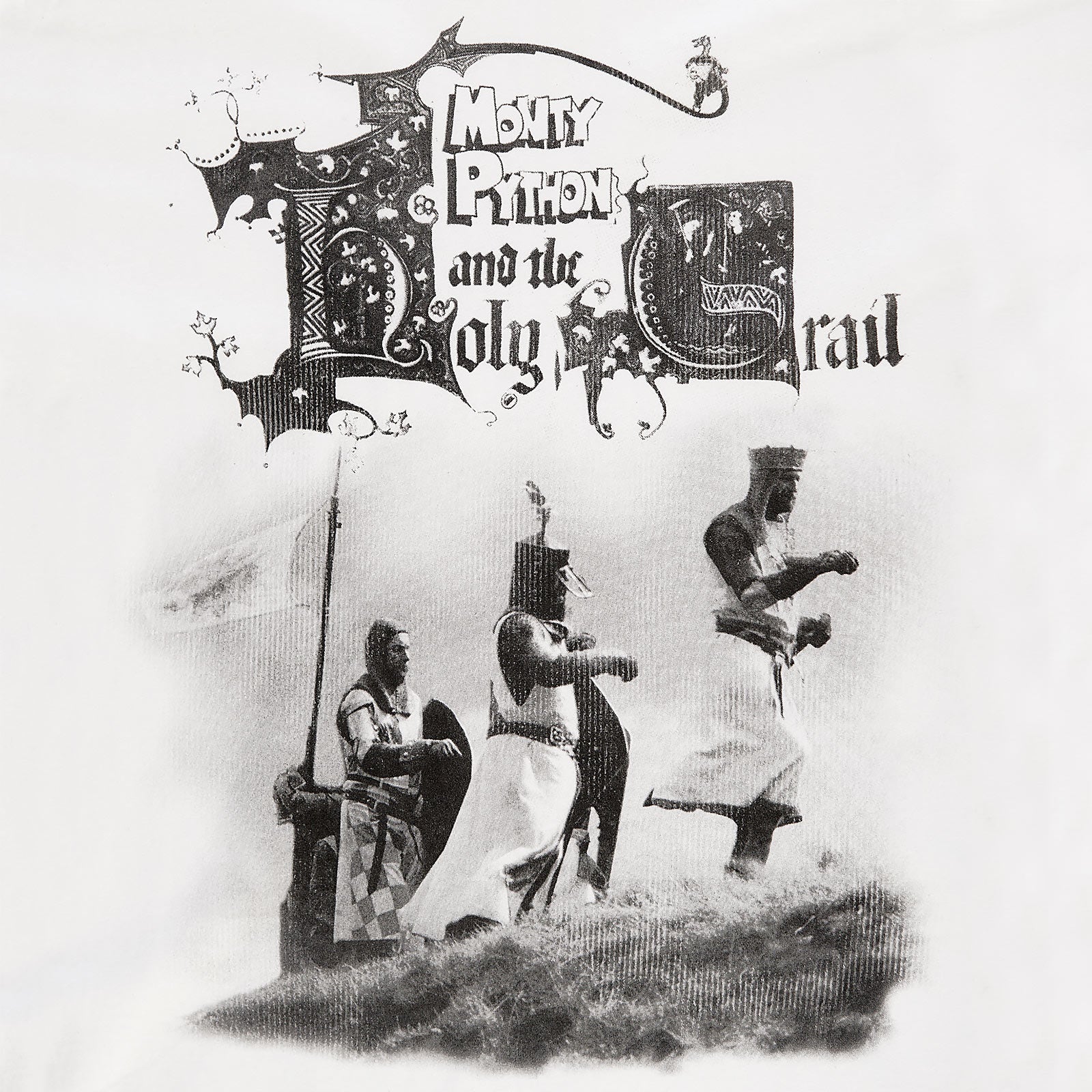 Image produit Monty Python - Les Chevaliers de la Noix de Coco T-Shirt blanc