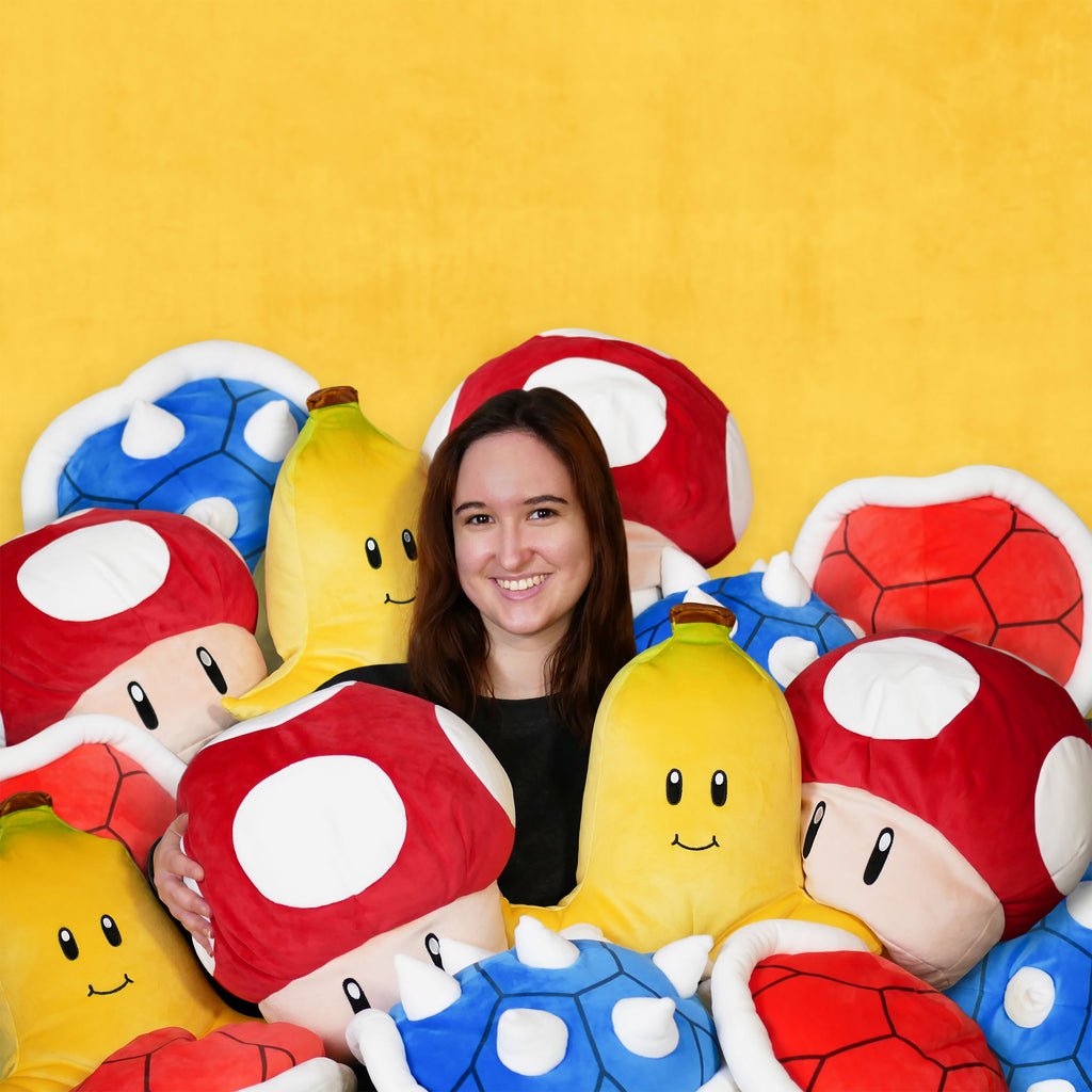 Image produit Super Mario - Super Champignon Peluche Figurine XL