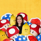 Image produit Super Mario - Banane Figurine en Peluche XL