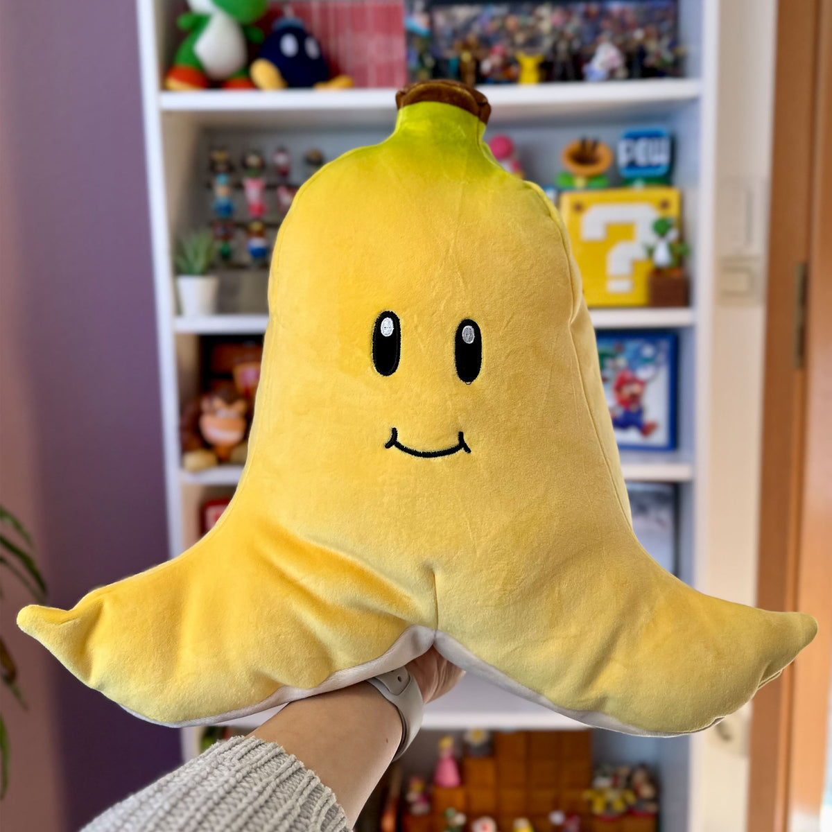 Image produit Super Mario - Banane Figurine en Peluche XL