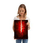 Image produit Star Wars - Poster métallique du sabre laser de Dark Vador