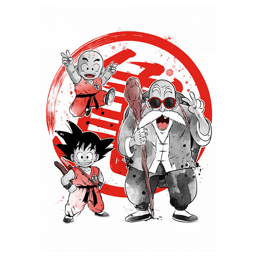 Image produit Poster métallique Kame School pour les fans de Dragon Ball