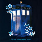 Image produit Doctor Who - T-Shirt Floral Tardis pour femmes bleu