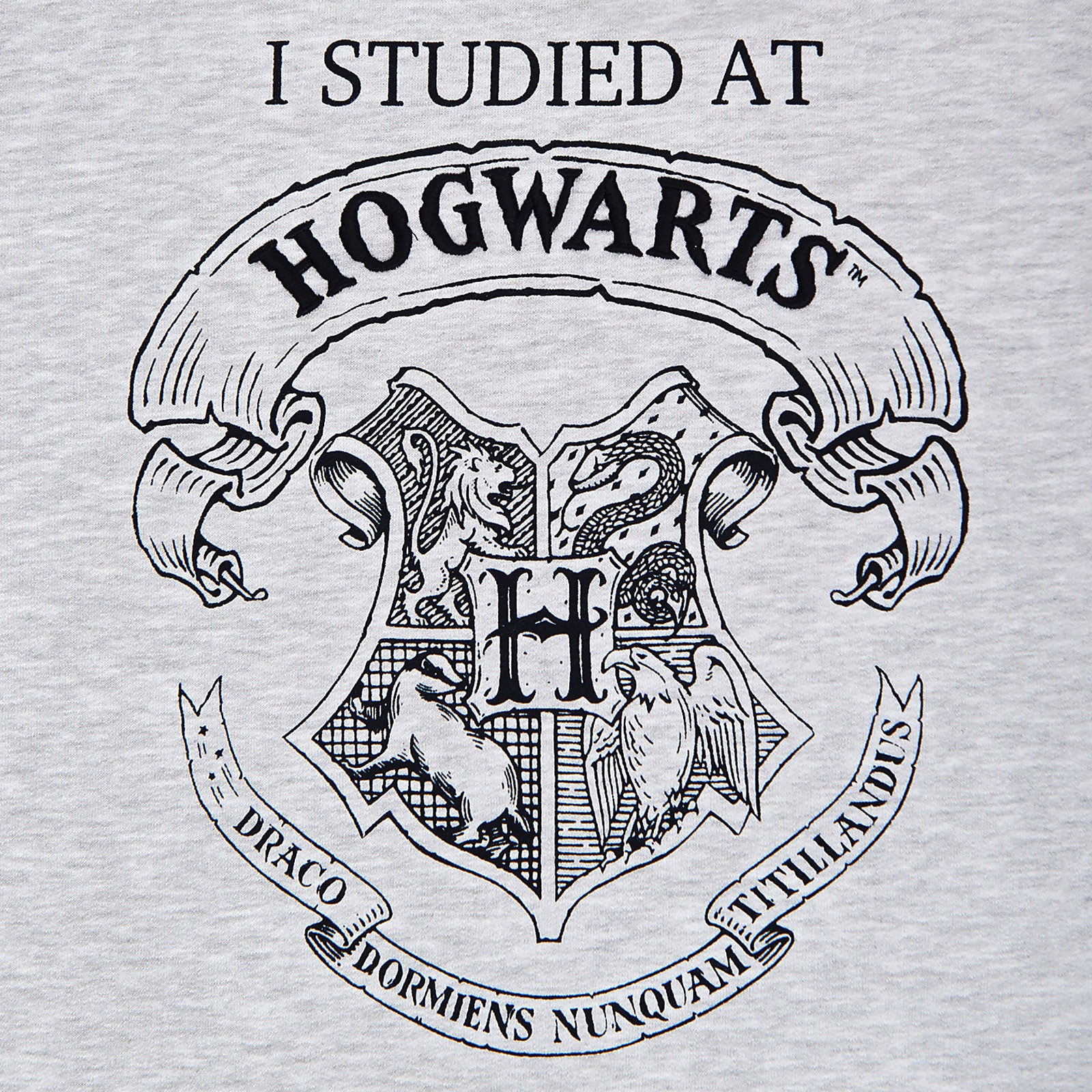 Image produit Harry Potter - J'ai étudié à Poudlard Pull pour femmes gris