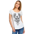 Image produit Harry Potter - T-shirt Phénix pour femmes blanc