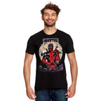Image produit Deadpool - T-shirt Wanted noir