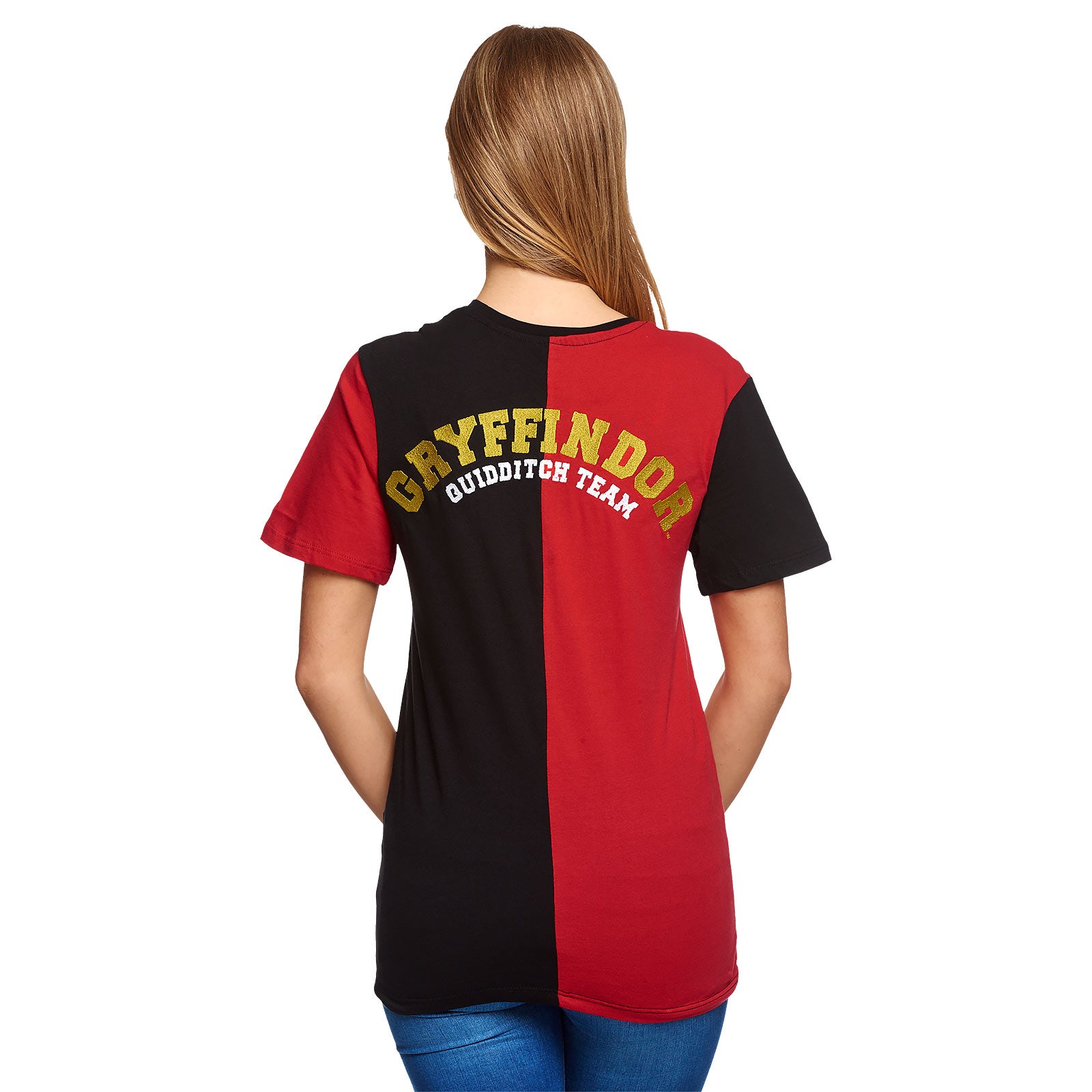 Image produit Harry Potter - T-shirt de tournoi Gryffondor rouge-noir