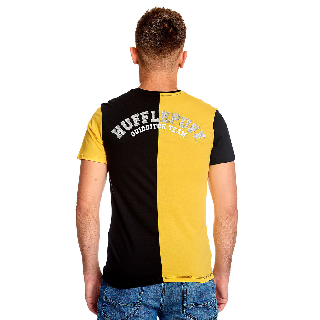 Image produit Harry Potter - T-shirt de tournoi Hufflepuff jaune-noir