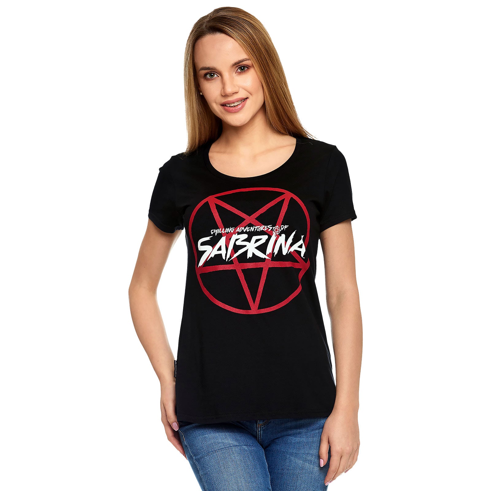 Image produit Chilling Adventures of Sabrina - T-shirt logo femme noir