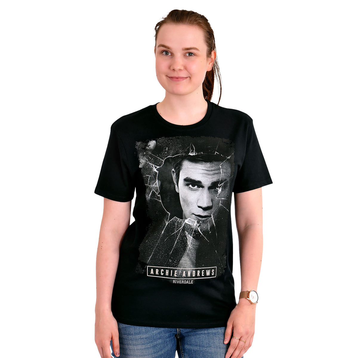 Image produit Riverdale - T-shirt noir Archie Andrews Broken Glass
