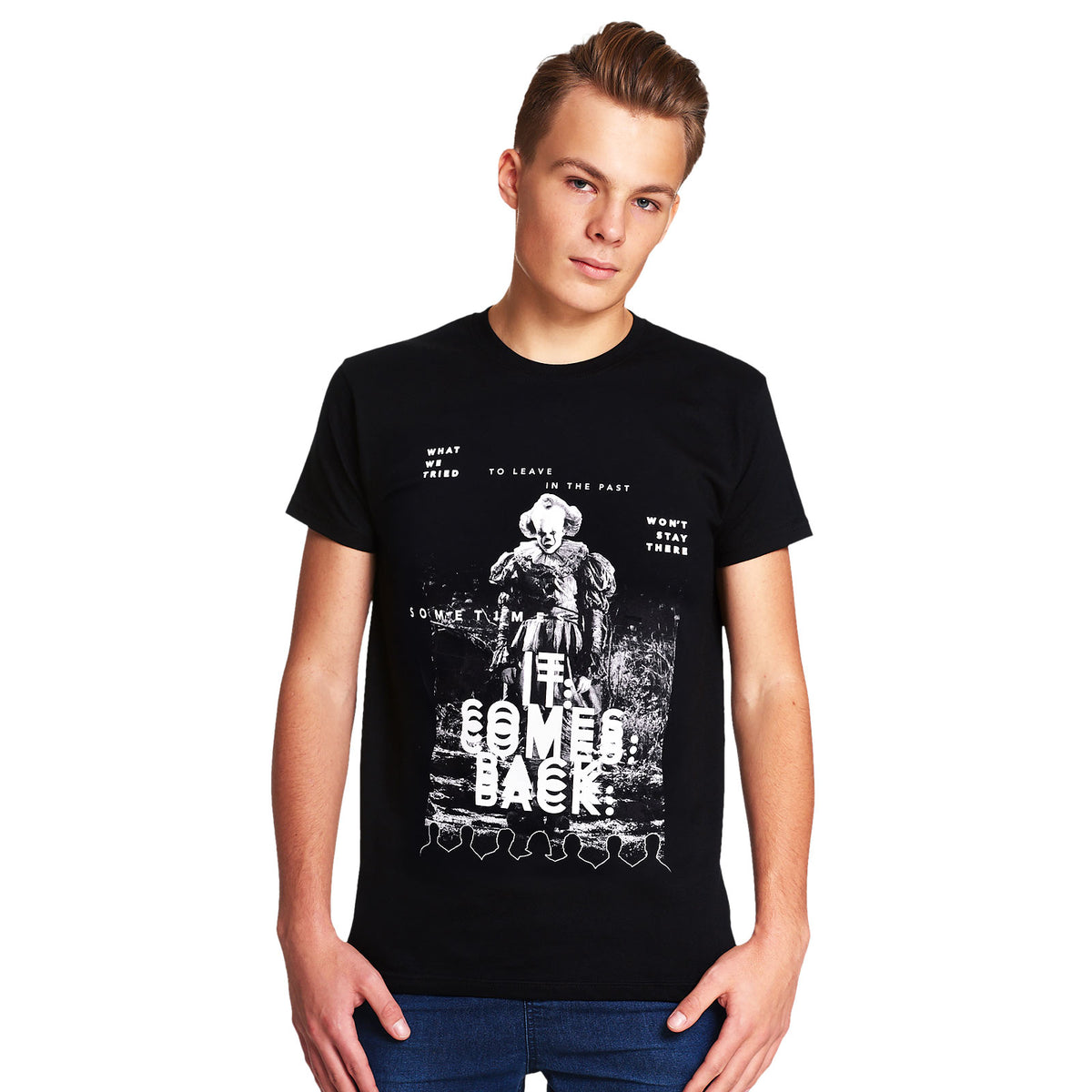 Image produit Stephen King's IT - IT revient T-shirt noir