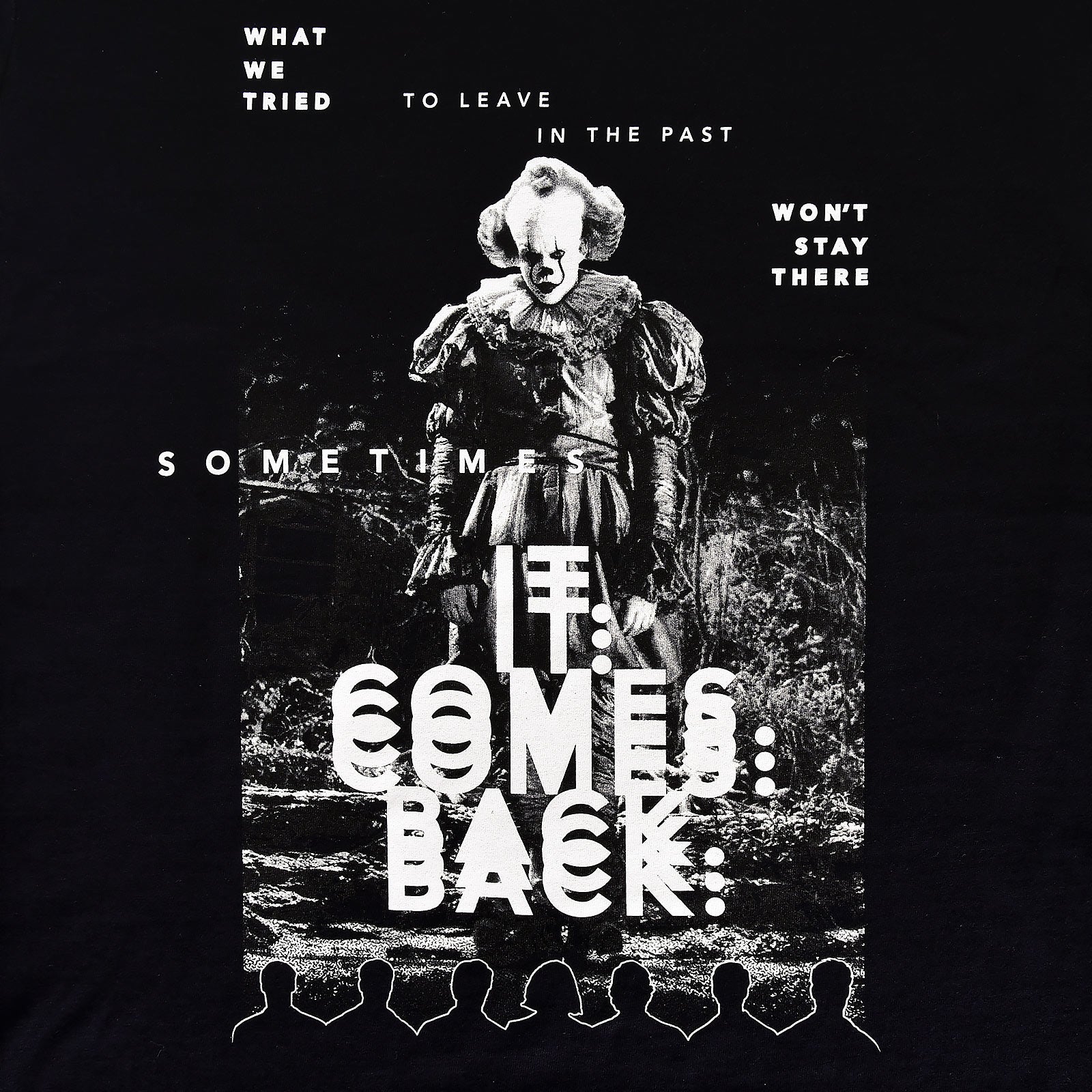 Image produit Stephen King's IT - IT revient T-shirt noir