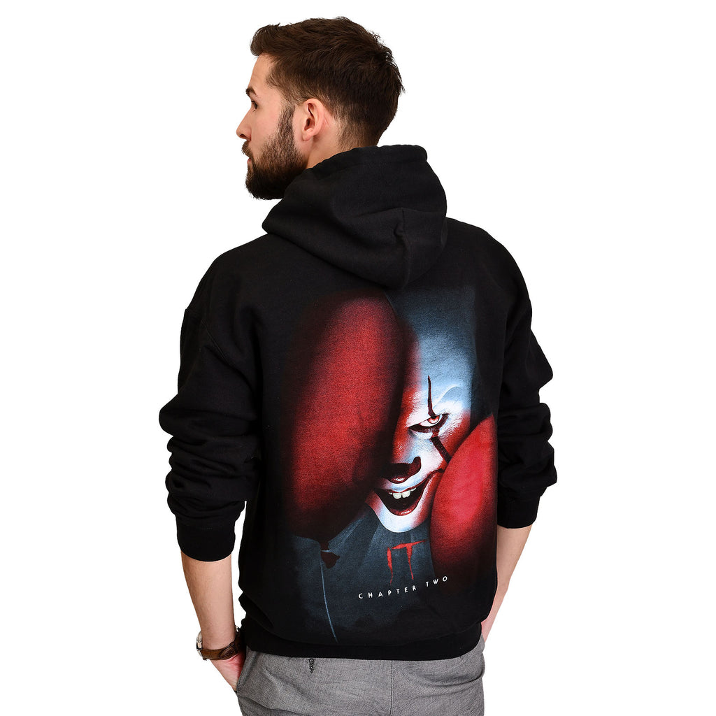Image produit Stephen King's ÇA - Sweat à capuche Pennywise Chapitre Deux Noir