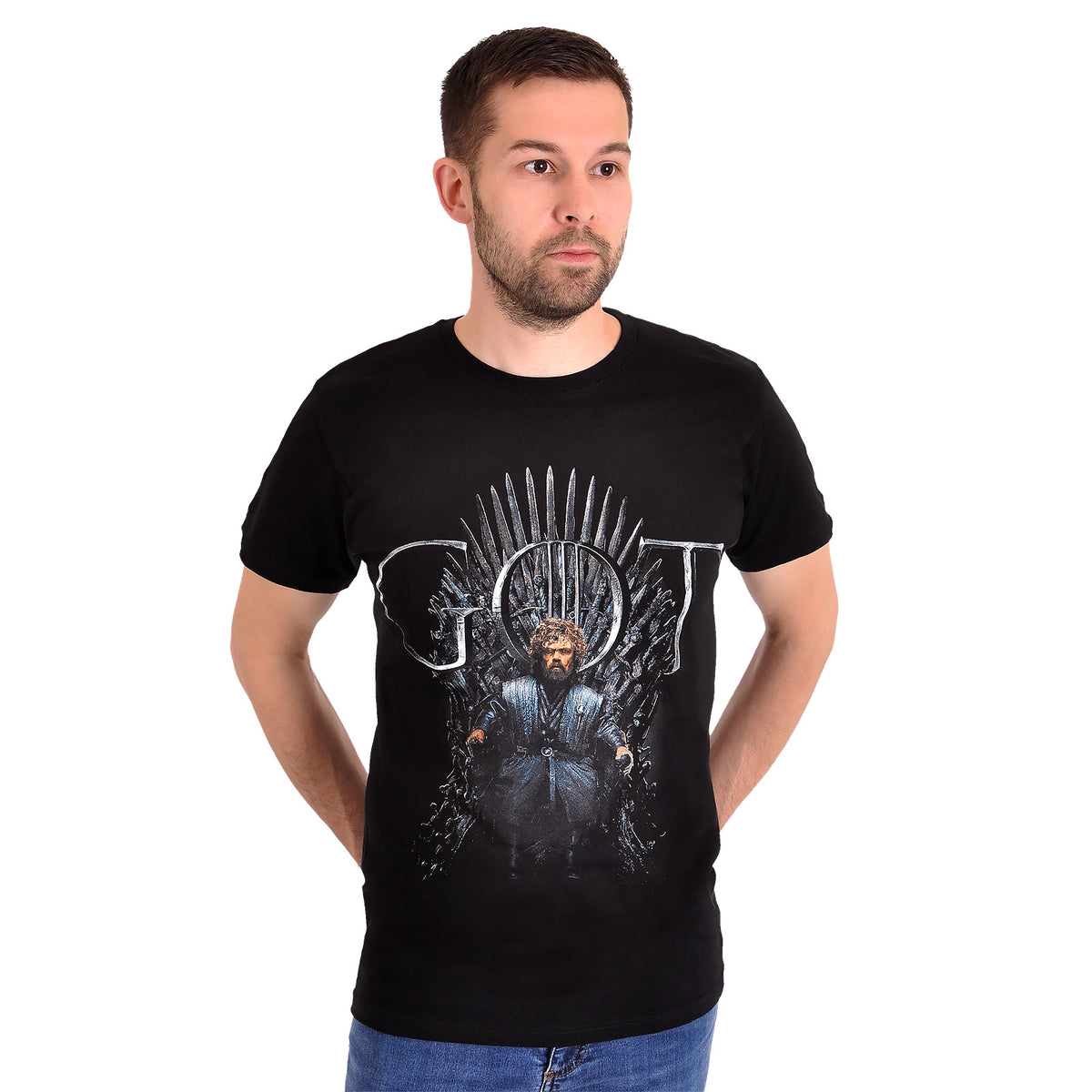 Image produit Game of Thrones - Tyrion Pour Le Trône T-shirt noir