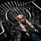 Image produit Game of Thrones - T-shirt Daenerys For The Throne noir