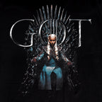 Image produit Game of Thrones - T-shirt Daenerys For The Throne noir