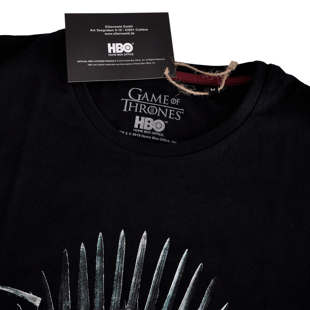 Image produit Game of Thrones - T-shirt Daenerys For The Throne noir