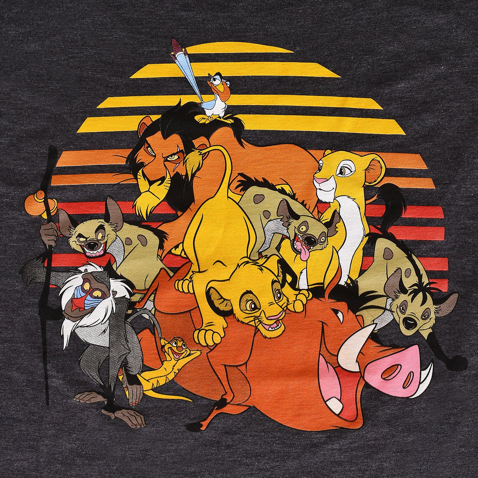 Image produit Le Roi Lion - T-shirt Good or Evil gris