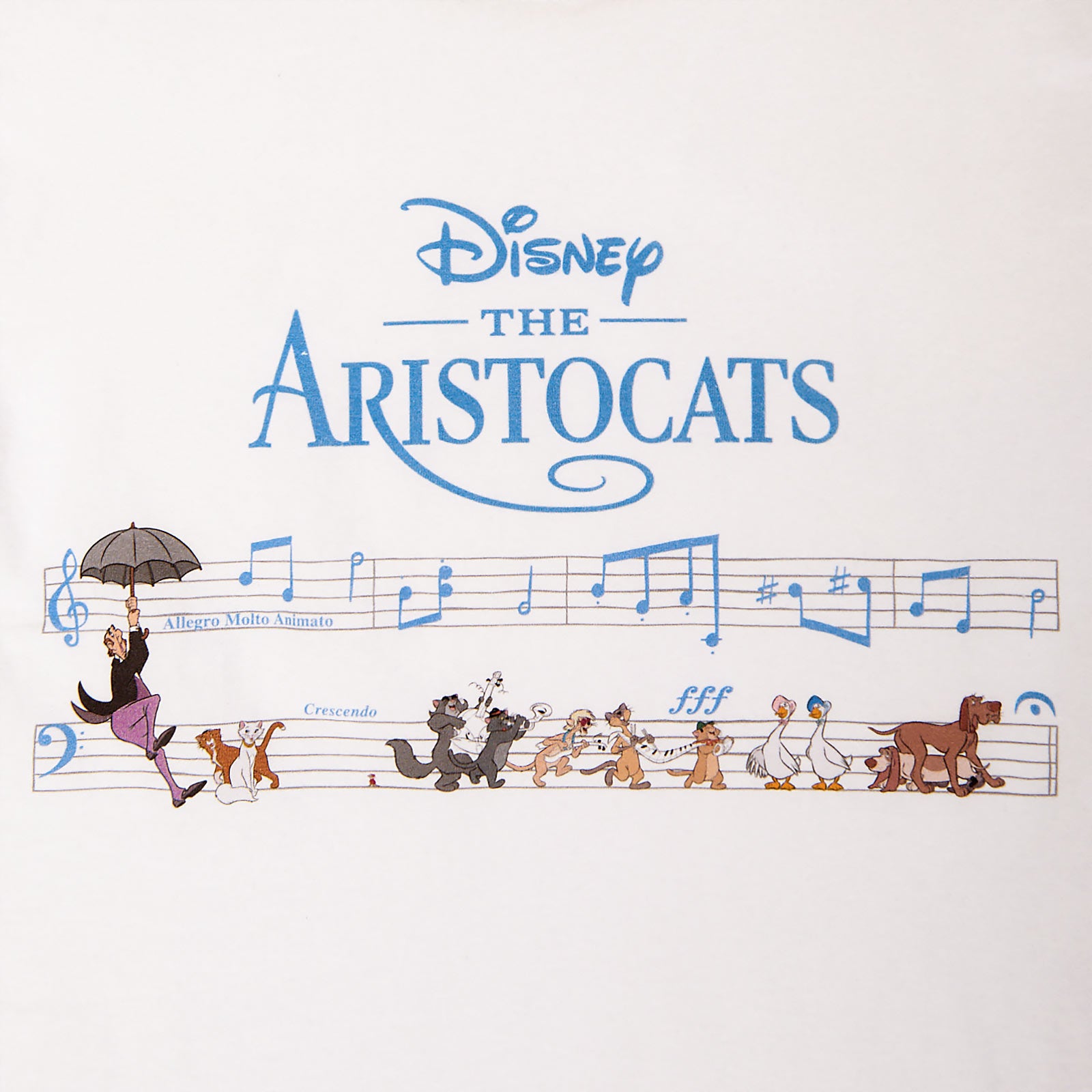 Product image Aristocats - Music T-Shirt Ladies White