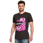 Image produit Alice au Pays des Merveilles - T-Shirt Gris Cheshire Cat All Mad Here