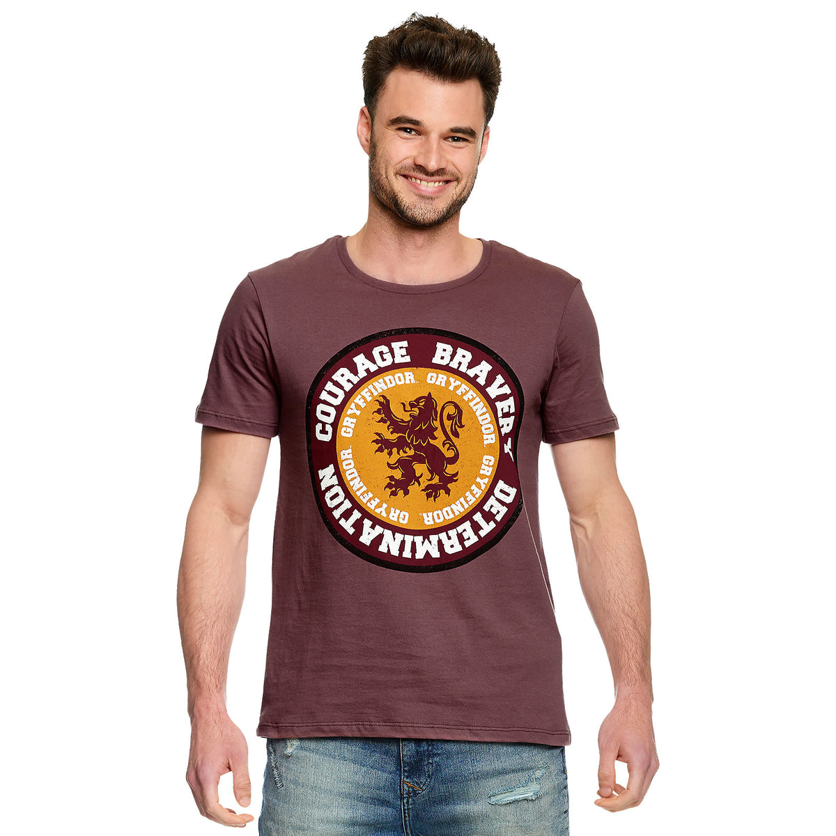 Image produit Harry Potter - T-shirt Gryffindor Values Rouge