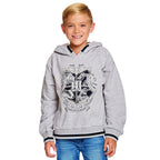 Image produit Harry Potter - Sweat à capuche enfant Poudlard gris