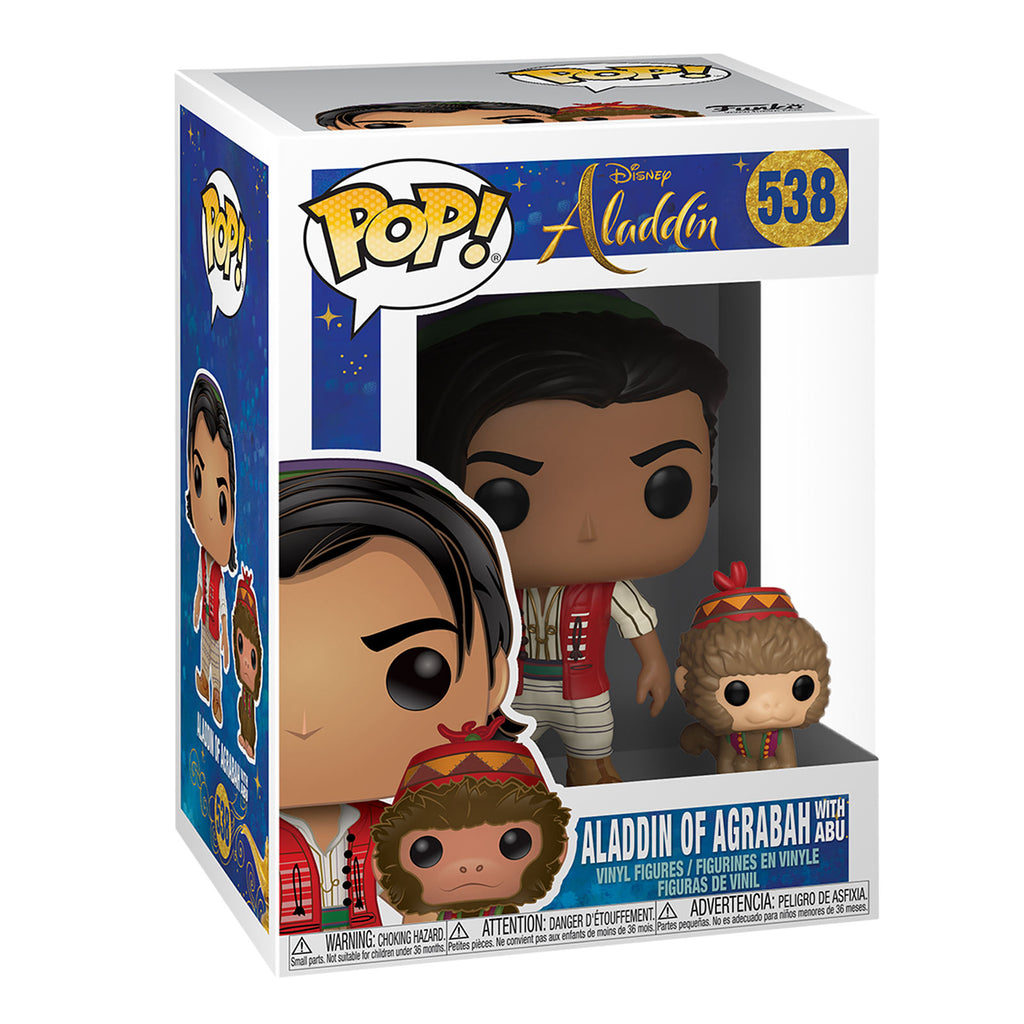 Image produit Aladdin avec Abu Figurine Funko Pop