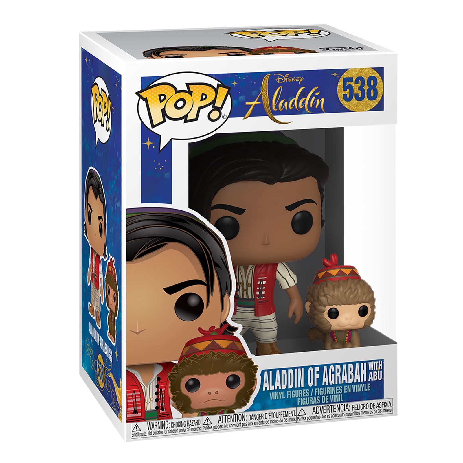 Image produit Aladdin avec Abu Figurine Funko Pop