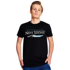 Image produit T-shirt Not Today pour les fans de Game of Thrones Noir