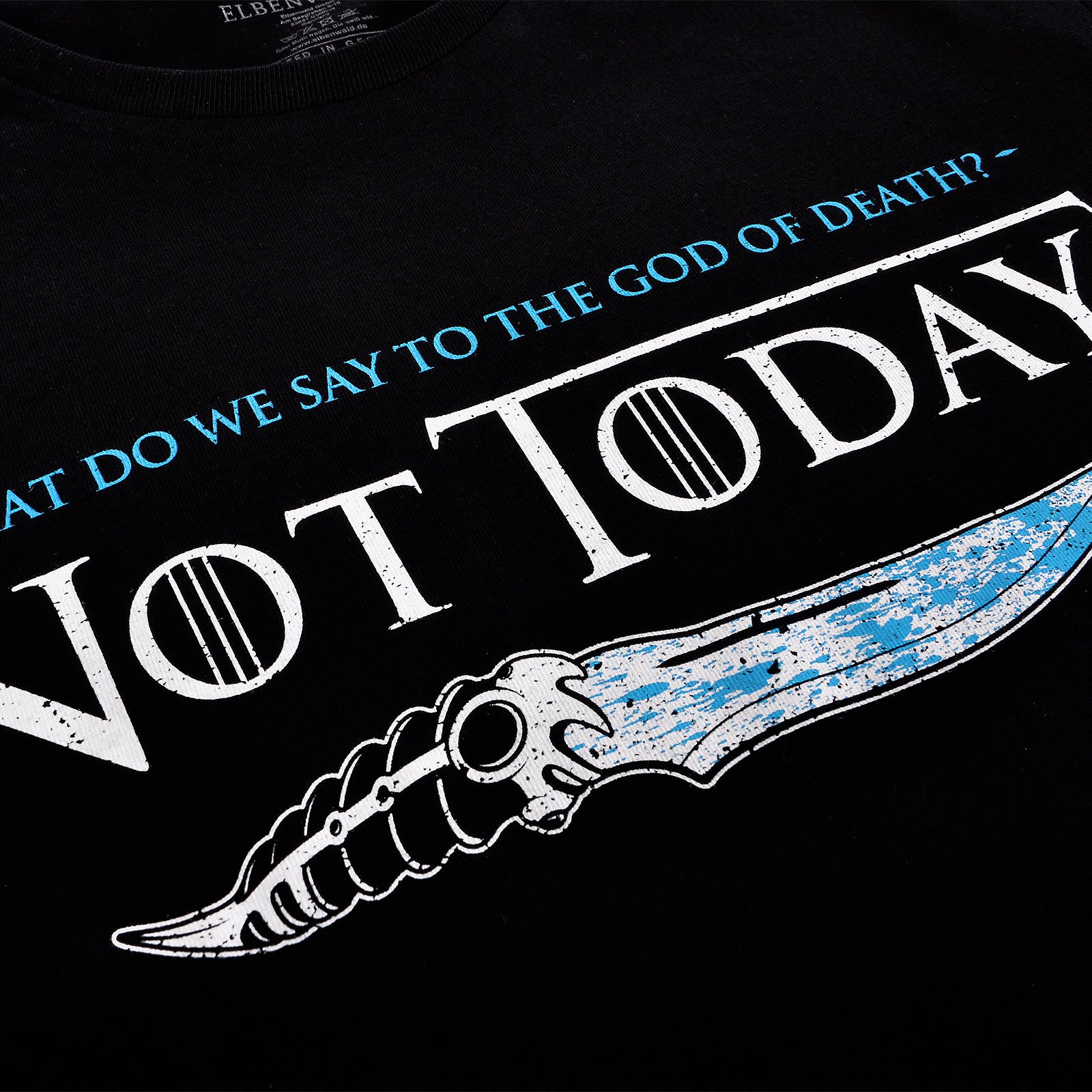 Image produit T-shirt Not Today pour les fans de Game of Thrones Noir