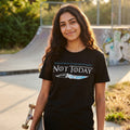 Image produit T-shirt Not Today pour les fans de Game of Thrones Noir