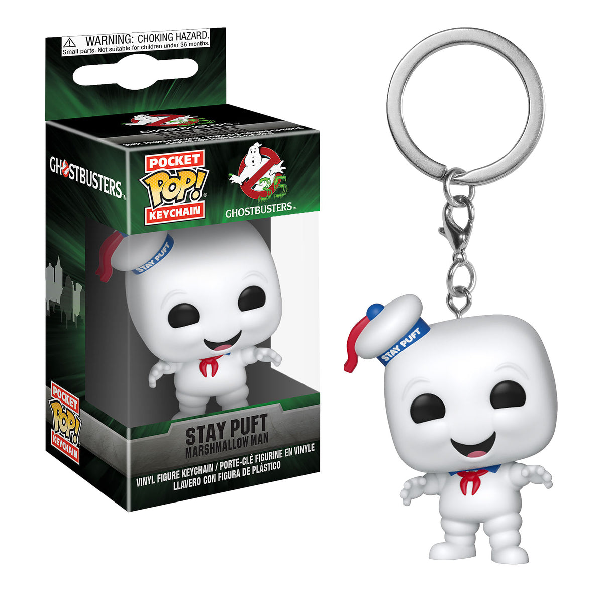Image produit Ghostbusters - Porte-clés Funko Pop Marshmallow Man